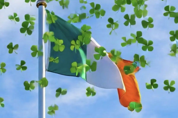 Welcome poster: Dia duit & Aloha